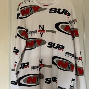 Authentic Mens Supreme cotton crewneck